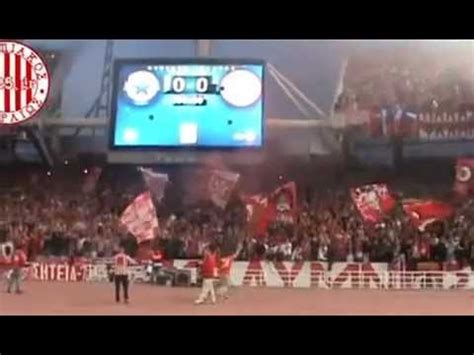 Post pics of yourself at matches, transfer news, ideas that you think. Olympiakos Fans Singing 2012 - YouTube