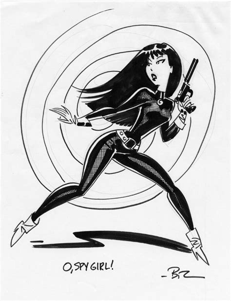 Bruce Timm Spy Girl Comic Book Girl Comic Book Artists Comic Artist