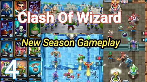 Clash Of Wizard Gameplay Clash Of Wizard Game Interesting Hard