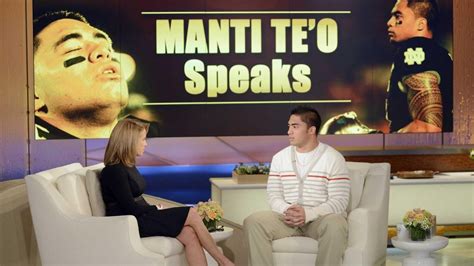 Voice Of Manti Te O Prankster Revealed As Katie Couric Plays Voicemails Newsday