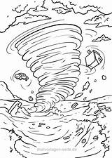 Wirbelsturm Malvorlage Wetter Tornadoes Naturales Desastres Ausmalen Uragano Ausmalbild Hurricane Kostenlose Fenomenos Preescolar Asig Figlio sketch template