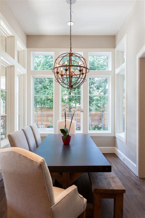 Bellaire Transitional Traditional Dining Room Houston By