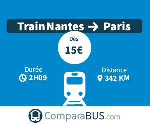 De quoi se laisser tenter par la piquante diavola au piment et. Train Nantes - Paris pas cher dès 10€ | ComparaBUS.com