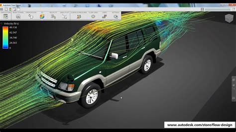 Autodesk Flow Design A Virtual Wind Tunnel On Your Desktop Youtube