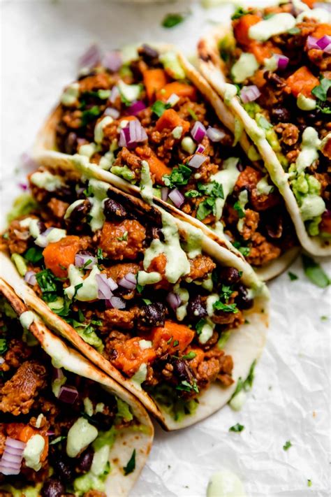 Easy Chorizo Sweet Potato Tacos 3 Ingredients Plays Well With Butter