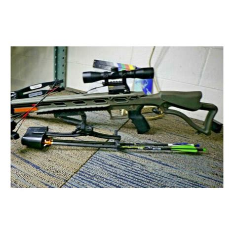 Crossbows Carbon Express X Force Advantex Crossbow Includes Scope Rope