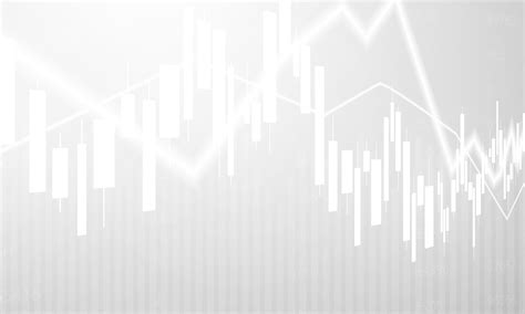 Stock Market Graph Design On White Background 1220903 Vector Art At