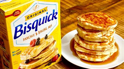 How To Make Bisquick Pancakes Youtube
