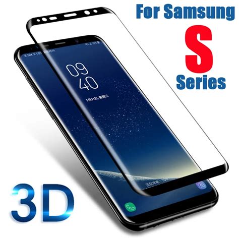 3d On For Samsung S9 Protective Glass For Galaxy S8 S9plus S7 Tempered Glas Screen 7 8 9 S Plus