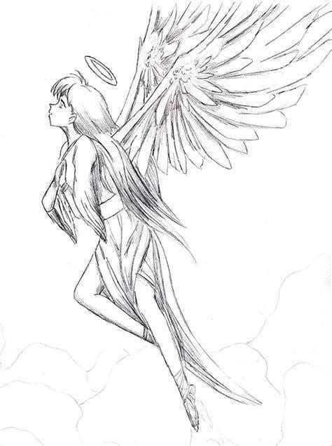 Anime Angel Coloring Sheets Yahoo Image Search Results Fairy Drawings