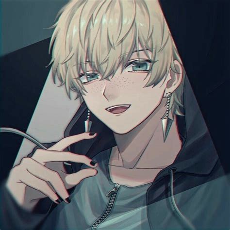 Pin By Anime On Animeartmanga Boys Blonde Anime Boy Handsome