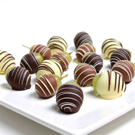 Chocolate Covered Grapes — Franks Chocolates Of Edinboro