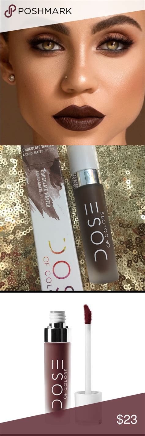 Dose Of Colors Bnib Chocolate Wasted Lipstick Lipstick Lipstick