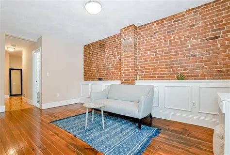 Exposed Brick Wall Living Room Design Ideas Designing Idea