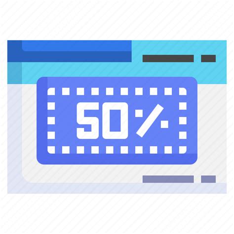 Coupon Voucher Discount Commerce Shopping Icon Download On Iconfinder