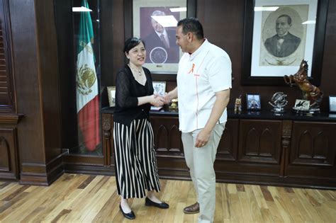 Visita Cónsul General De China En Tijuana A Presidente Municipal Cruz Pérez Cuéllar Somos Juárez