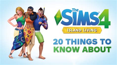 The Sims 4 Island Living Create A Sim Mermaids Screen