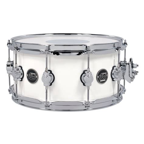 Dw Performance Snare 14x65 Lacquer White Ice Dv247