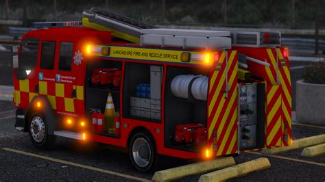 Lancashire Fire And Rescue Fire Appliance Gta5