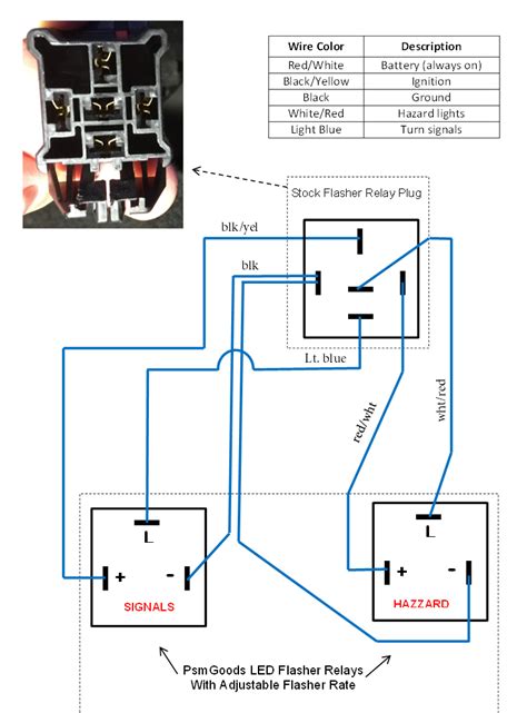 Led Blinker Flasher Wiring Diagram