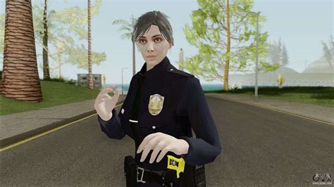 Gta Online Random Skin 17 Female Lspd Officer For Gta San Andreas