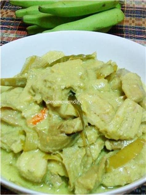 Resep masakan sederhana sehari hari gulai pisang muda masak lemak, kali ini kita akan membuat olahan pisang muda. Dari Dapur MaDiHaA: Gulai Lemak Pisang Muda