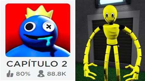 NOVO CAPÍTULO 2 do RAINBOW FRIENDS Roblox YouTube