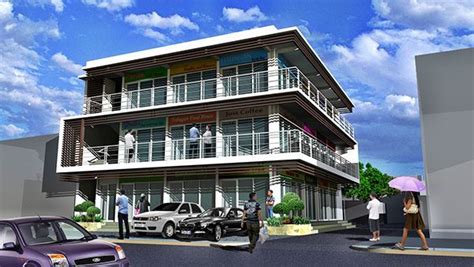 This Is A Proposed Three Storey Commercial Residential Building
