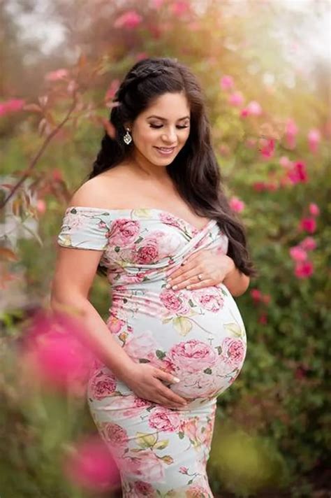 New Maternity Dresses Maternity Photography Props Plus Size Pregnancy Clothes Maxi Maternity