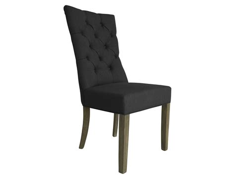 Linen Dining Chair Charcoal Interiors Online