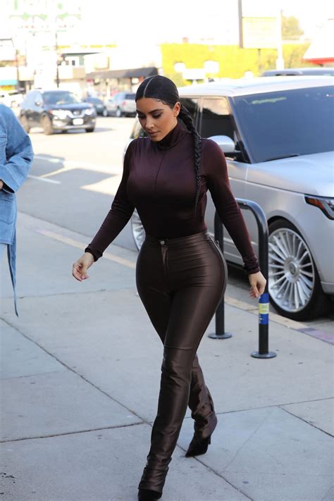 Good photos will be added to photogallery. Kim Kardashian in Very Tight Brown Disco Pants 01/22/2020 ...