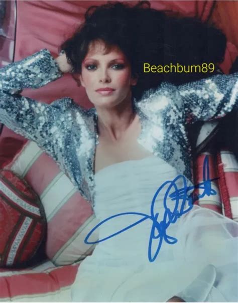 Jaclyn Smith Charlies Angels Actress Autographed 8x10 Photo W