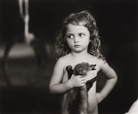 SALLY MANN Holding The Weasel 1989 Sally Mann Photography