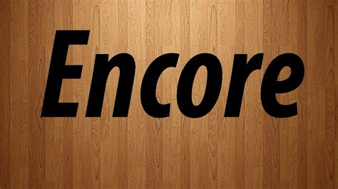 Encore In French Encore French Pronunciation Youtube