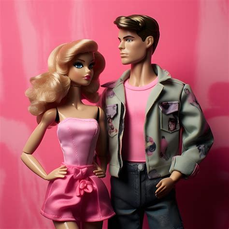 Premium Ai Image Barbie And Ken