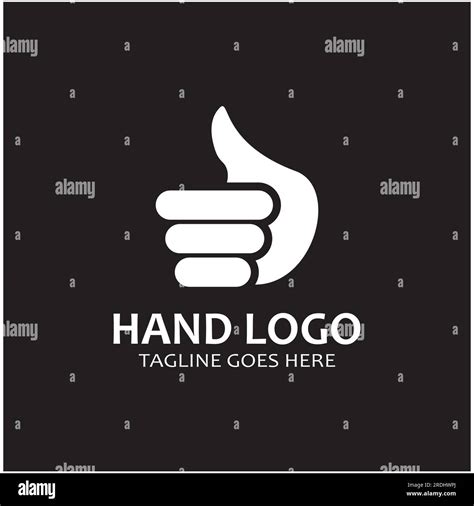 Hand Logo Icon Vector Design Template Stock Vector Image And Art Alamy