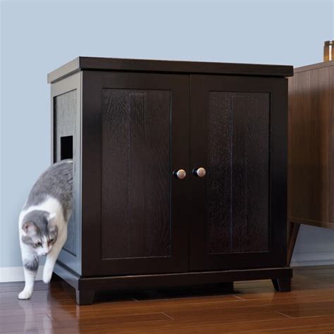 The Refined Feline Refined Litter Box Deluxe Large Shaker W Tapered