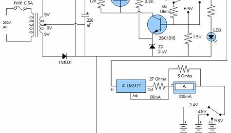 Soft Wiring: 9 Volts Charger Diagram