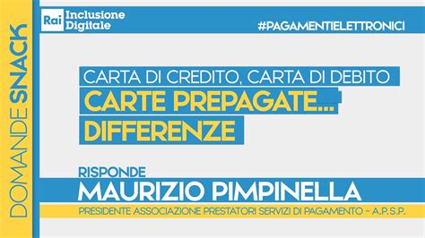 Come altre carte di credito, questa ha un platfond mensile di spesa che dovrà essere. Carta di credito, carta di debito, carte prepagate…Che ...