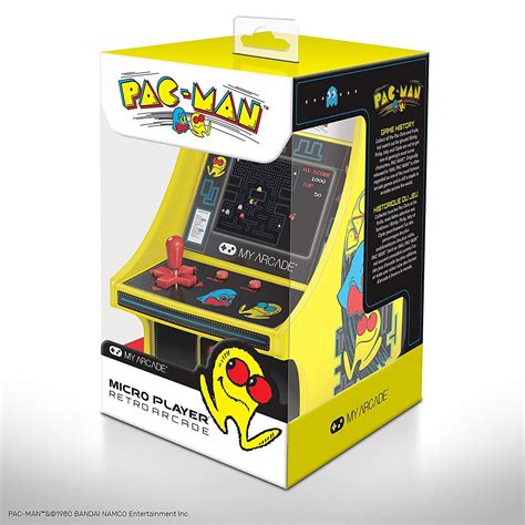 Buy My Arcade Pac Man Hits Player Handheld Games Pac Man 6 Micro