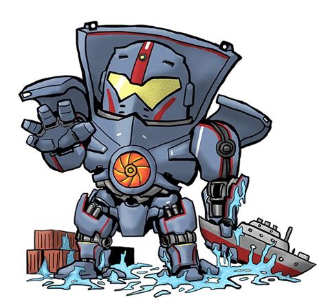 Sd Gypsydanger Fanart Striker Eureka Pacific Rim Jaeger Gipsy Danger