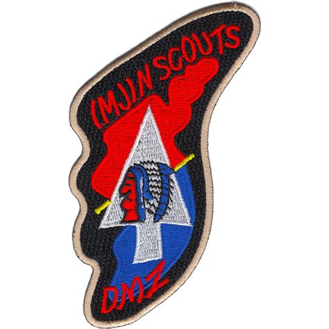Imjin Scout Dmz Subdued Patch Unit Patches Army Patches Popular Patch