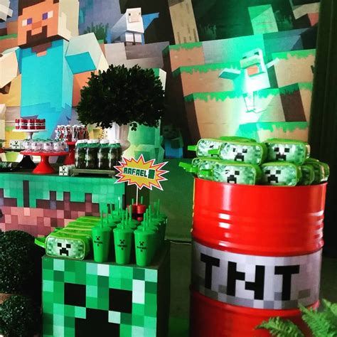 Festa Minecraft Ideias E Como Montar Uma Festa Criativa