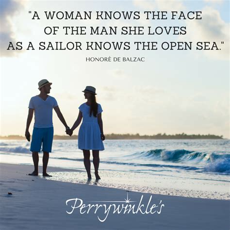 A Woman Knows The Face Of The Man She Loves As A Sailor