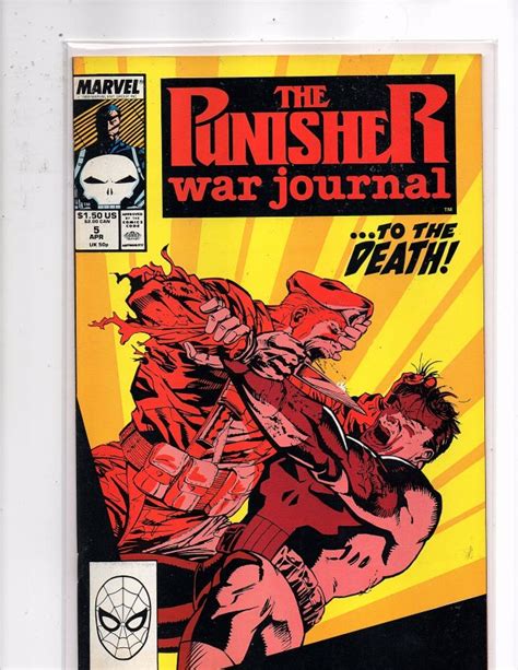 Marvel Comics 1987 The Punisher War Journal 5 Jim Lee Art Comic