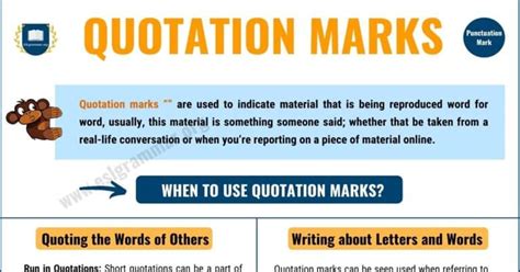 Quotation Marks Definition And Usage Of Quotation Marks Esl