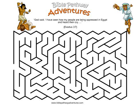 Bible Mazes For Kids Printable Images And Photos Finder