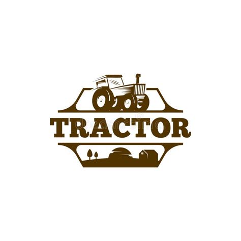 Tractor Logo Template Vector Tractor Logo Concept Farming Logo