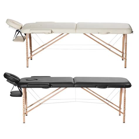 Buy Portable Two Folding Massage Bed Professional Comfortable Spa Therapy