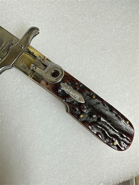 Marbles Mr101 Stag Folding Bowie Hunting Knife Ebay